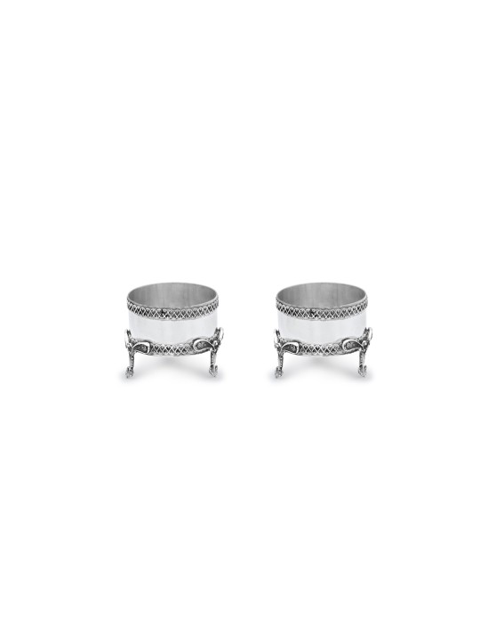 Tiny Decorated Tea Light Candle Holders For Shabba , Passover Gifts ,