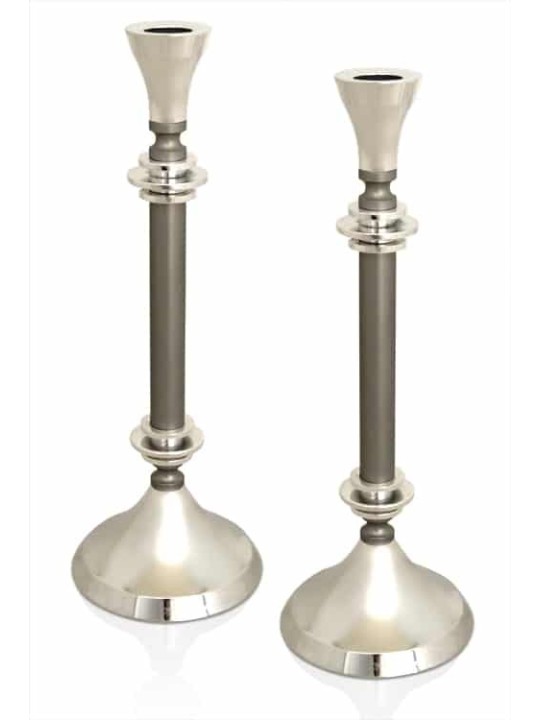 Chandeliers bleus et argentés extra larges en aluminium, chandelier extra large