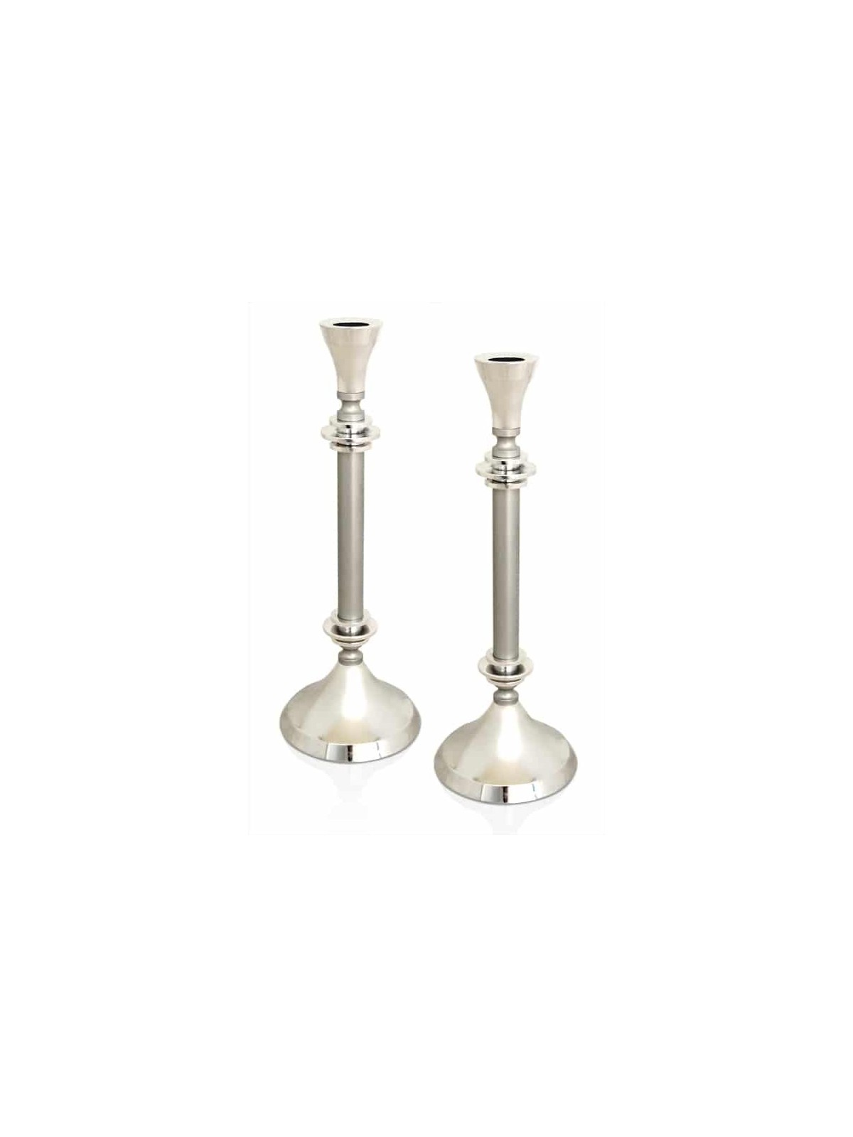 Chandeliers bleus et argentés extra larges en aluminium, chandelier extra large