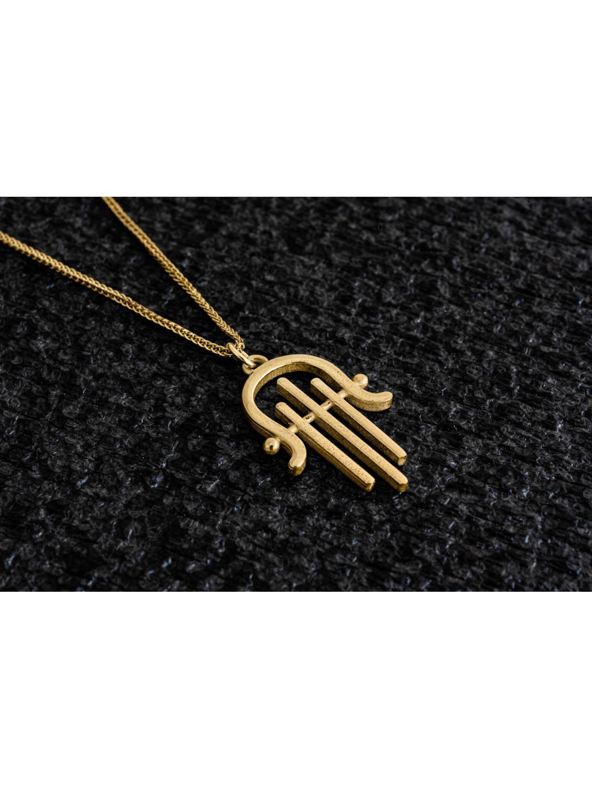 Collier de main porte-bonheur en or inspiré de la harpe, cadeaux de mariage juifs, Israël