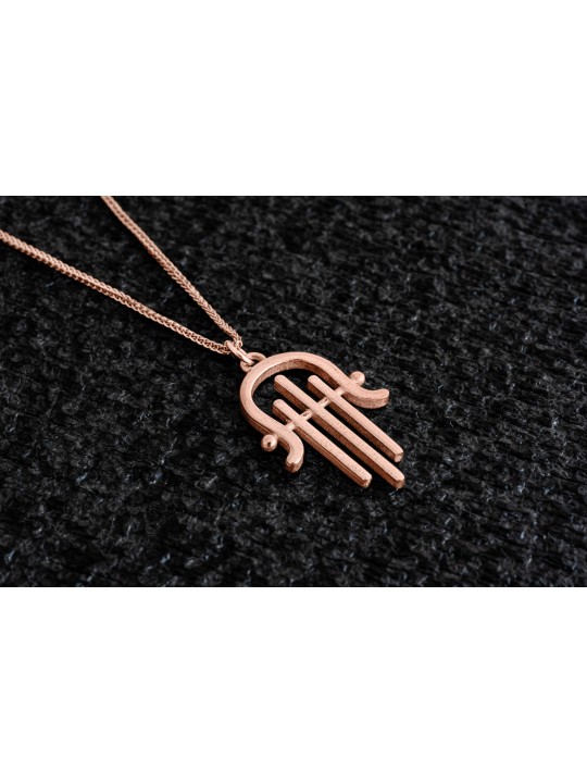 Collier de main porte-bonheur en or inspiré de la harpe, cadeaux de mariage juifs, Israël