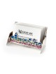 Enamel Card Holder with Jerusalem Landscape , Tu B'Av Gifts , Israeli