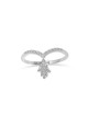 Superbe bague Hamsa en or blanc 14 carats avec diamants, cadeaux Tu B'Av, Isr