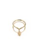 Superbe bague Hamsa en or blanc 14 carats avec diamants, cadeaux Tu B'Av, Isr