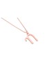 Round-Shaped Chai Gold Necklace , Tu B'Av Gifts , Israeli Judaica