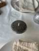 Plat à miel en filigrane d'argent et de verre avec Eilat St, cadeaux Tu B'Av, I