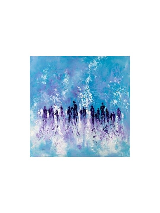 Peinture colorée unique de la Tour de David dans , Cadeaux Tu B'Av , I