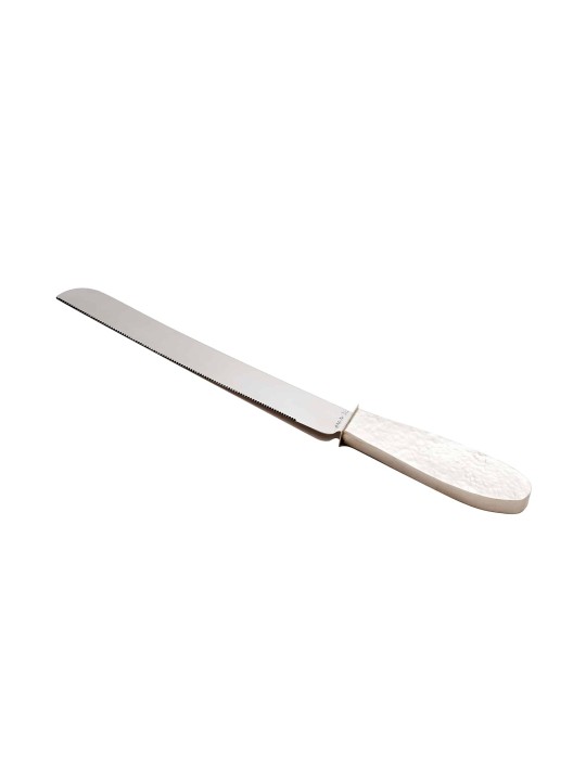 Hammered Challah Knife & Stand from Sterling Silve , Tu B'Av Gifts , I