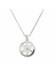 Pendentif moderne encerclé d’étoile d’or de David, cadeaux Tu B’Av, israélien