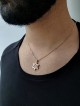 Étoile de David en or blanc et jaune Diamond Penda , Cadeaux Tu B'Av , I