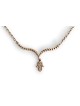 Collier Hamsa en or blanc 14K, cadeaux Tu B'Av, Judaica israélien