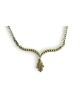 Collier Hamsa en or blanc 14K, cadeaux Tu B'Av, Judaica israélien