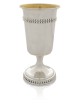 Coupe de Kiddouch en argent sterling avec perles, cadeaux de Pâque, Juda israélien