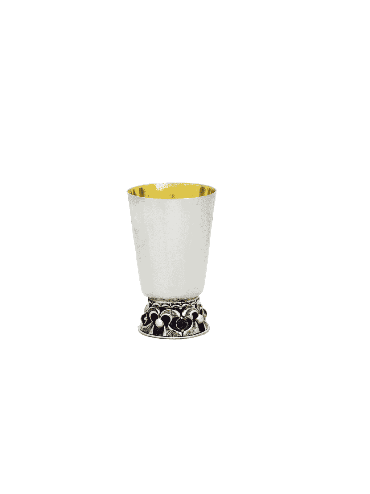 Petite tasse à liqueur en argent sterling avec améthyste, cadeaux de Pâque, Isra