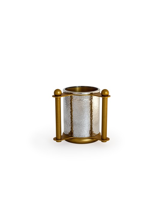 Hammered Aluminum Washing Cup with Custom Colors , Passover Gifts , Is