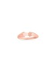Bague ouverte empilable en or blanc Star 14K, cadeaux de mariage juif, Israël