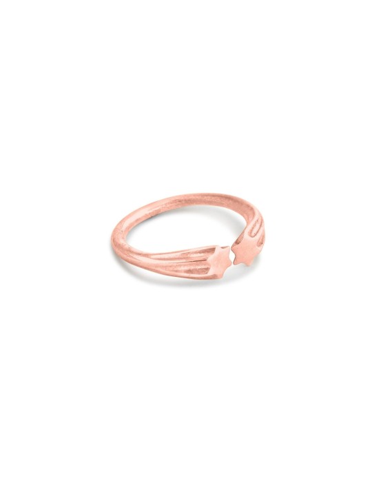 Bague ouverte empilable en or blanc Star 14K, cadeaux de mariage juif, Israël