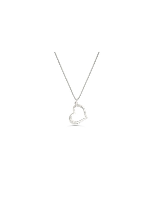 Collier creux d'or du double coeur 14K de papillon, cadeaux de mariage juifs