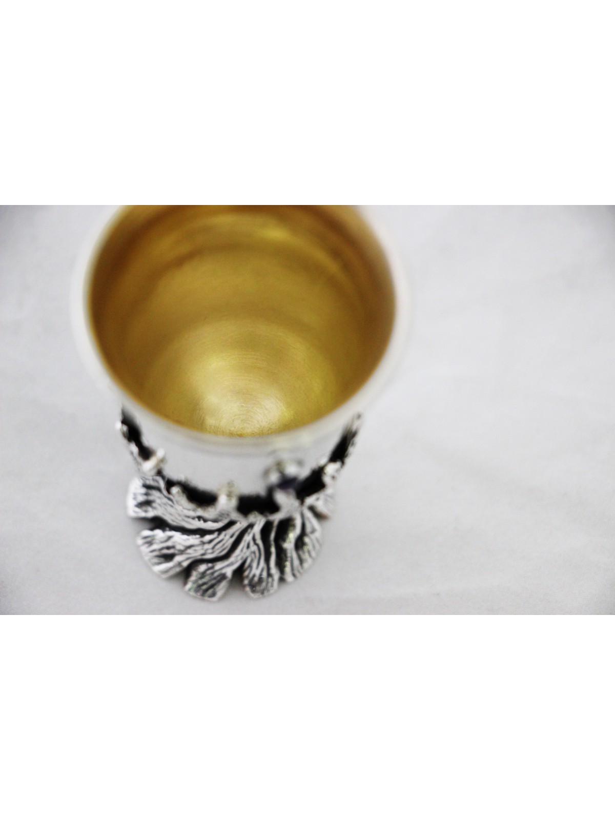 Coupe de Kiddouch en argent sterling extraordinaire 925, cadeaux de Pâque, Israël