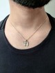 שרשרת חי זהב צהוב 14 קראט עם יהלומים, מתנות ט"ו באב, ישראלי