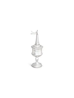 Boîte à épices Havdalah moderne en argent sterling, cadeaux Tu B'Av, I