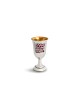Ensemble de Kiddouch en émail en argent sterling pour Bat Mitzvah, cadeaux de Pâque,