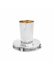 Ensemble Kiddush en argent sterling de Jérusalem, cadeaux de Pâque, Judaï israélien