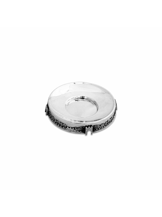 Ensemble Kiddush en argent sterling de Jérusalem, cadeaux de Pâque, Judaï israélien