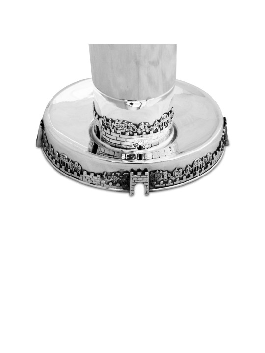 Jerusalem Sterling Silver Kiddush Set , Passover Gifts , Israeli Judai
