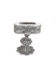 Bougeoir Havdalah en filigrane d'argent avec fleur, cadeaux Tu B'Av, I