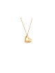 Collier délicat et épais en or jaune 14 carats, cadeaux de mariage juif,