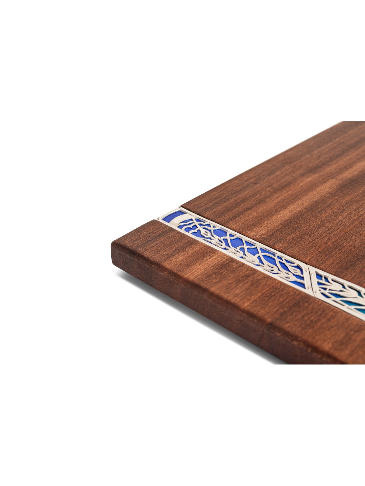 Ensemble de Shabbat décoré - Planche et couteau Challah , Cadeaux Tu B'Av , Isra