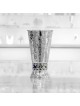Hammered Kiddush Cup with Blessing on Colorful Bac , Modern Kiddush Cu