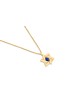 Collier moderne en or sterling avec pierres de lapis, cadeaux Tu B'Av, Isra