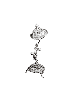 Breathtaking Large Floral Silver Spice Box for Hav , Sterling Silver J