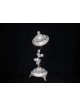 Grande boîte à épices florale en argent à couper le souffle pour Hav, argent sterling J