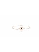 Bracelet mauvais œil en or et diamants avec émeraude Sto, bracelets juifs