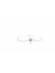 Bracelet mauvais œil en or et diamants avec émeraude Sto, bracelets juifs