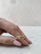 Eshet Chayil 14k Yellow Gold Ring , Tu B'Av Gifts , Israeli Judaica