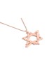 Collier Asymétrique Freestyle Gold Star of David, Cadeau de mariage juif