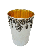 Becher en argent sterling avec filigrane yéménite, cadeaux de Pâque, Israël