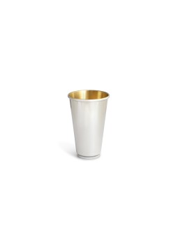 Modern Heavy Smooth and Clean Kiddush Cup , Modern Kiddush Cups , Isra