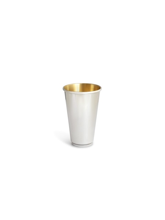 Modern Heavy Smooth and Clean Kiddush Cup , Modern Kiddush Cups , Isra