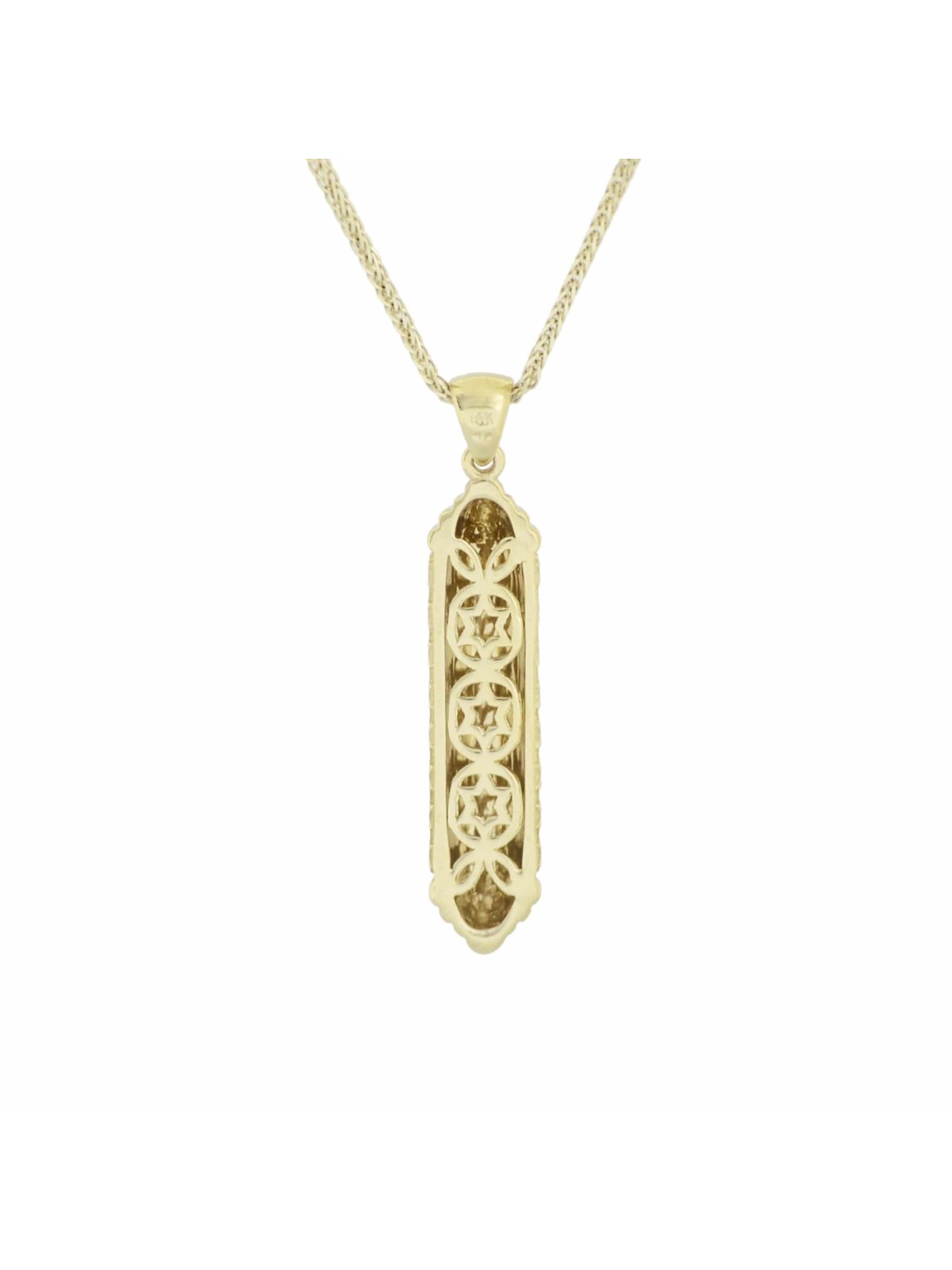 Pendentif Mezuzah en or pour hommes, Cadeaux Tu B'Av, Judaica israélien