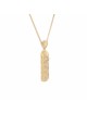 Pendentif Mezuzah en or pour hommes, Cadeaux Tu B'Av, Judaica israélien