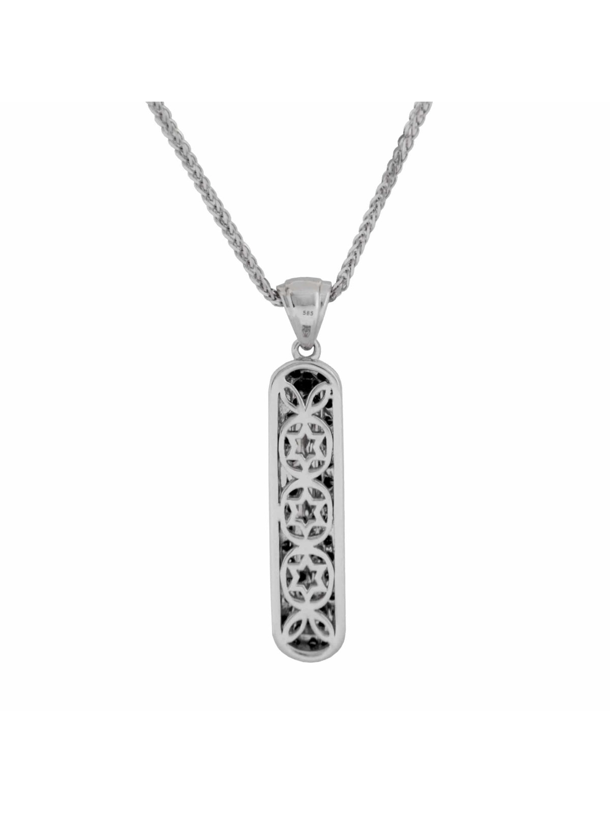 Pendentif Mezuzah en or pour hommes, Cadeaux Tu B'Av, Judaica israélien