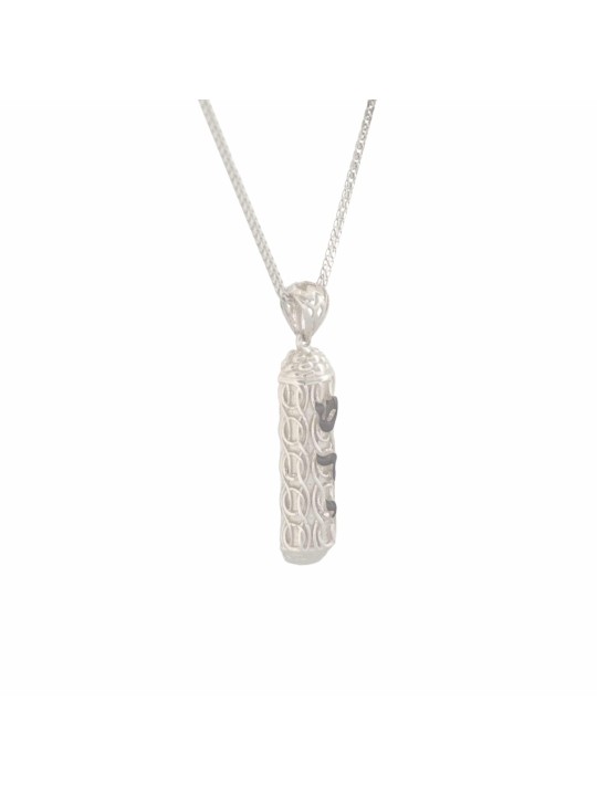 Pendentif Mezuzah en or pour hommes, Cadeaux Tu B'Av, Judaica israélien