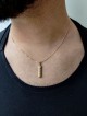 Pendentif Mezuzah en or pour hommes, Cadeaux Tu B'Av, Judaica israélien