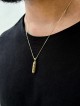Pendentif Mezuzah en or pour hommes, Cadeaux Tu B'Av, Judaica israélien
