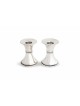 Mid Size Sterling Silver Candle Holders , Sterling Silver Candlesticks